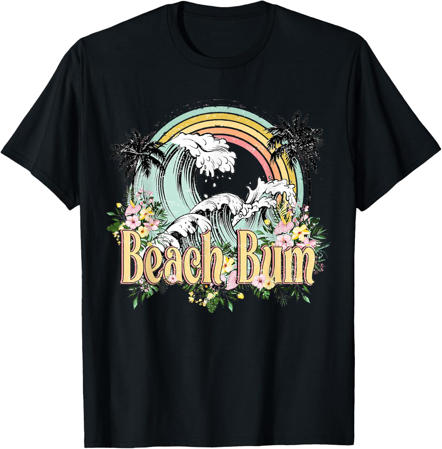 Beach Bum T-Shirt - T-Shirt | Black