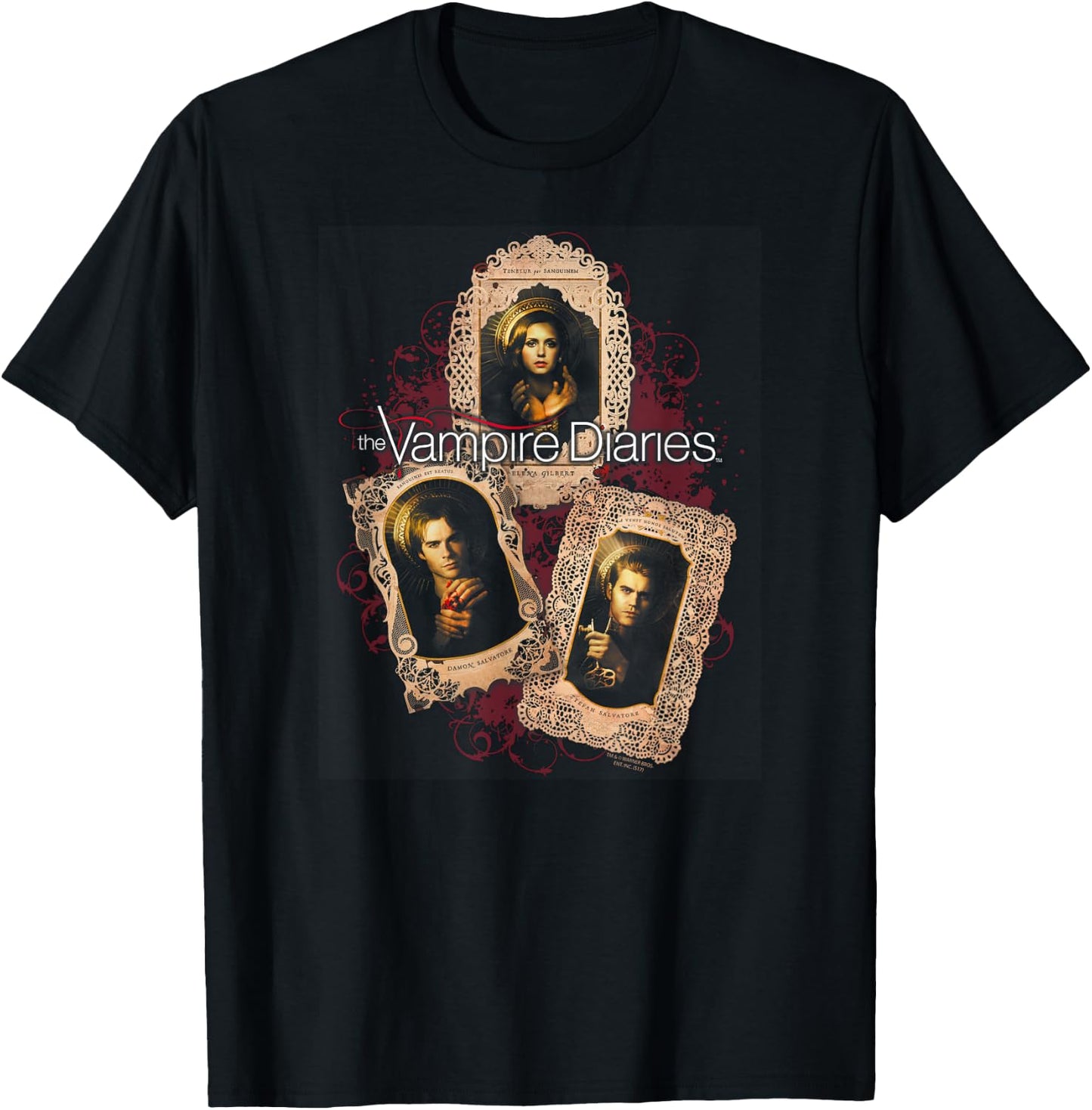 Vampire Diaries Holy Cards T Shirt T-Shirt - T-Shirt | Black