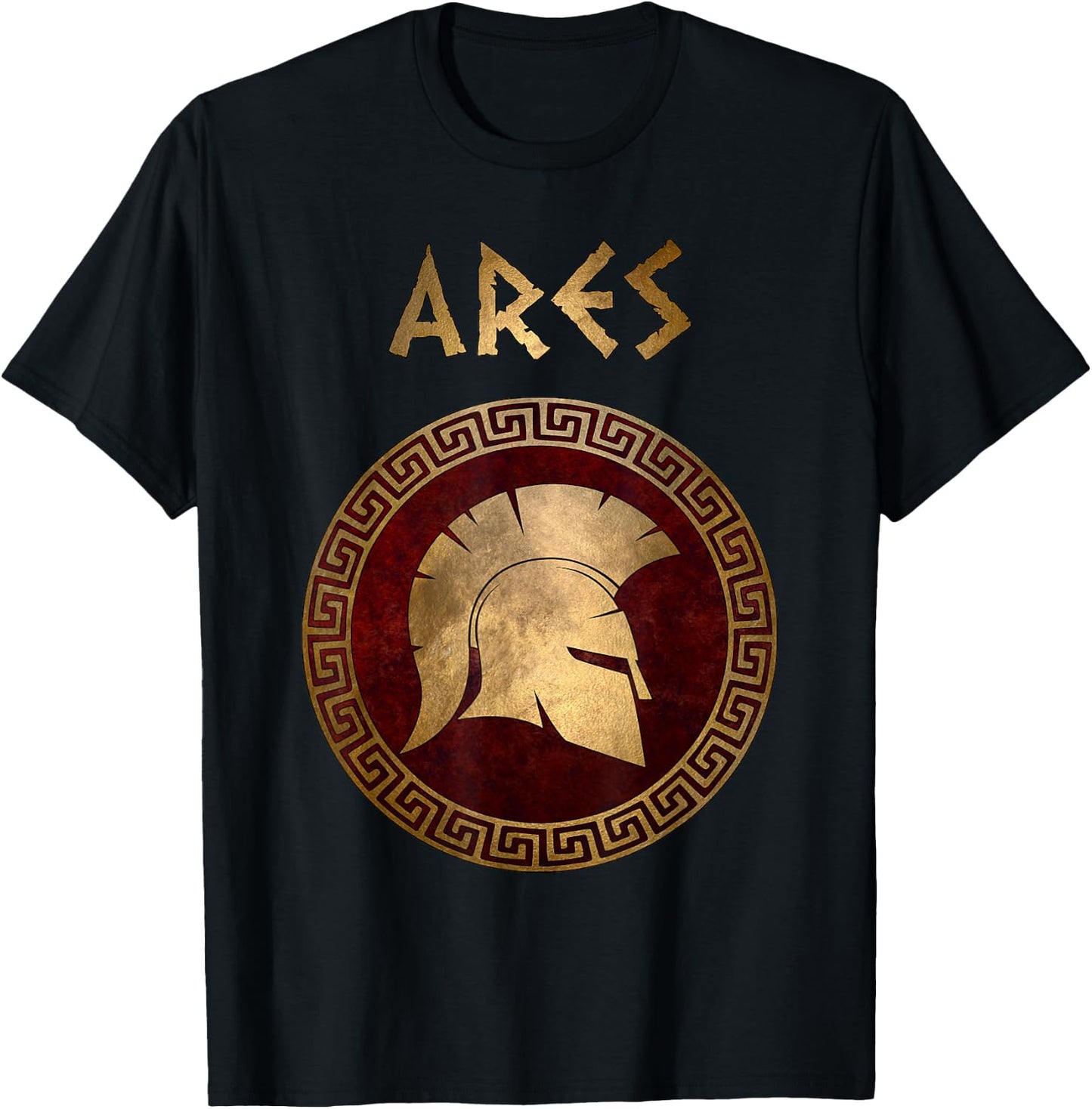 Ares Ancient Greek God T-Shirt - T-Shirt | Black