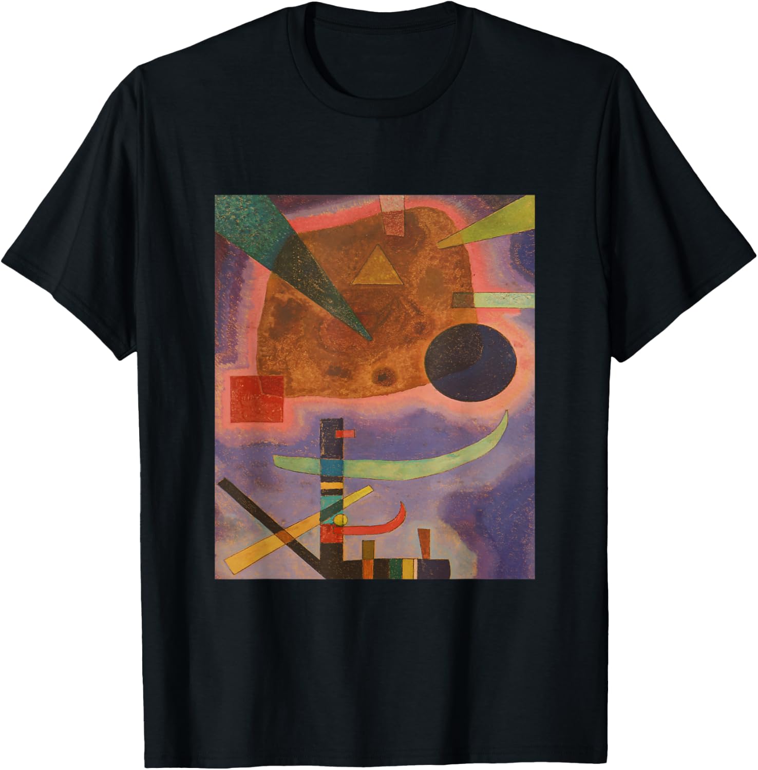Three Elements by Kandinsky T-Shirt - T-Shirt | Black
