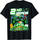 Back To School 2nd Grade Level Unlocked Gamer First Day T-Shirt - T-Shirt | Black