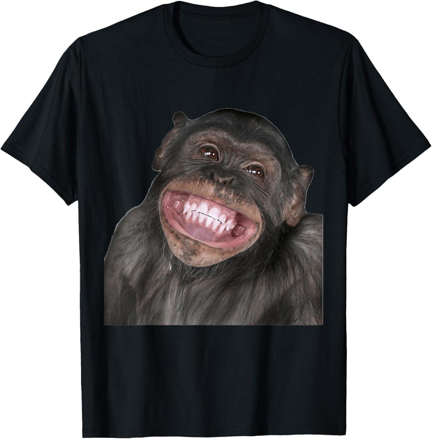 Cute / Funny Monkey For Boys/Girls/Men & Women T-Shirt - T-Shirt | Black
