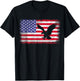 American Flag Eagle USA 4th of July Men Women Kids T-Shirt - T-Shirt | Black