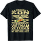 Freedom Isn't Free - Proud Son of A Vietnam Veteran Gift T-Shirt - T-Shirt | Black