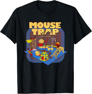 Mouse Trap Vintage Board T-Shirt - T-Shirt | Black
