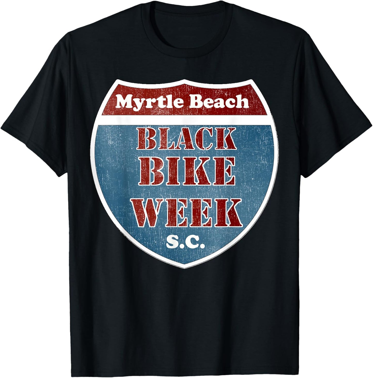 Official Black Bike Week T-Shirt - T-Shirt | Black