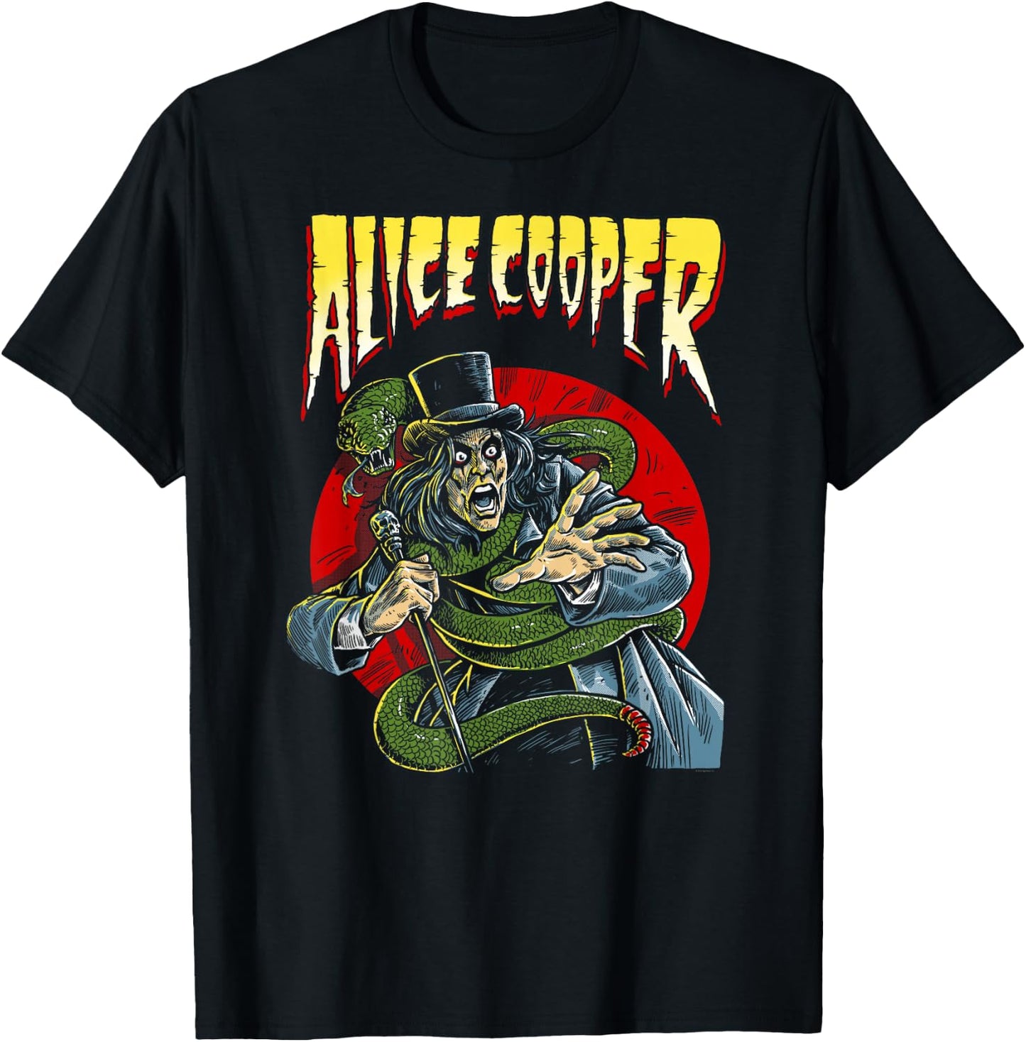 Alice Cooper – Comic Book T-Shirt - T-Shirt | Black
