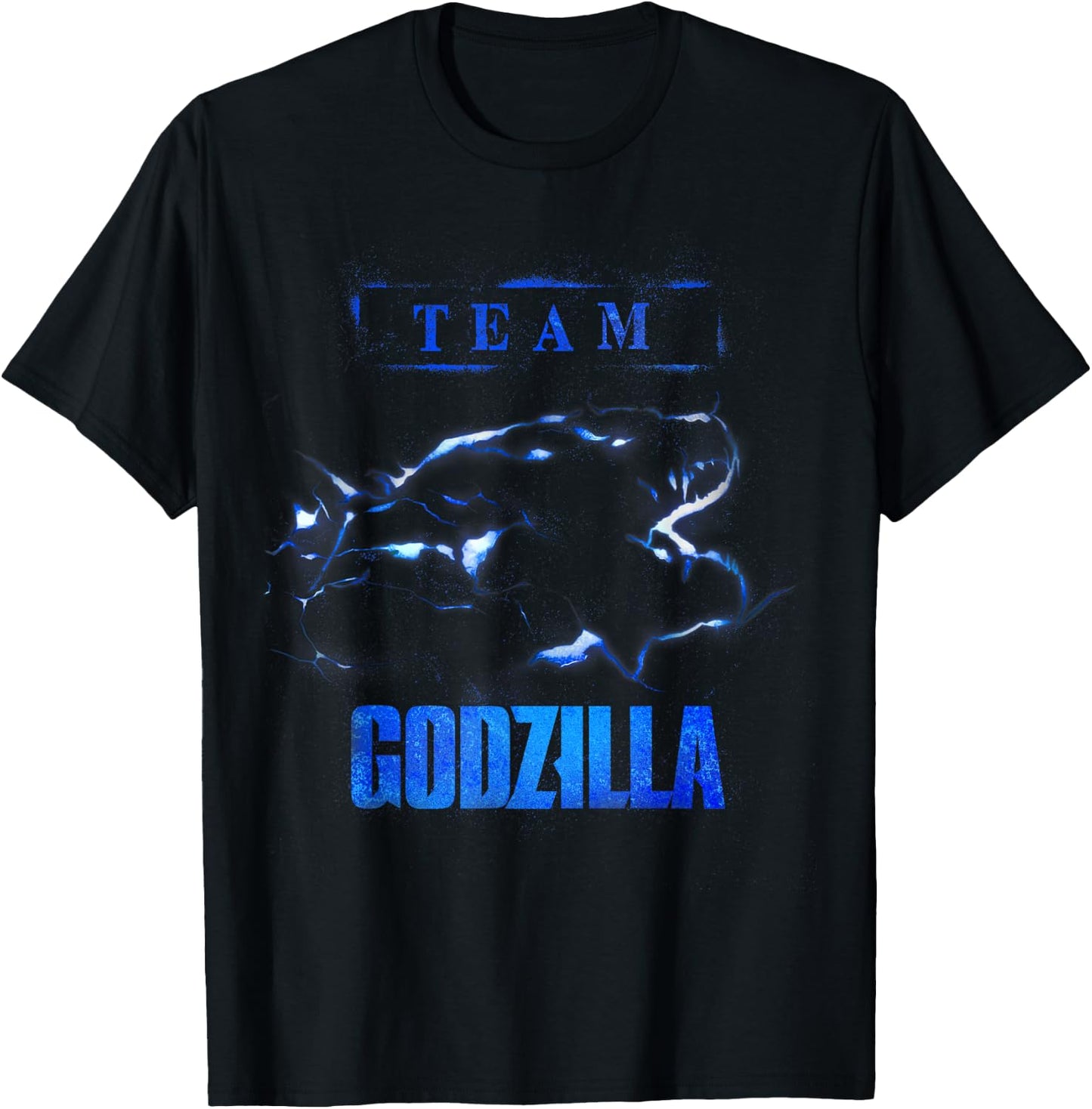Godzilla vs Kong - Official Team Godzilla Monarch T-Shirt - T-Shirt | Black