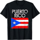 Vintage Puerto Rico Puerto Rican Flag Pride Small T-Shirt - T-Shirt | Black