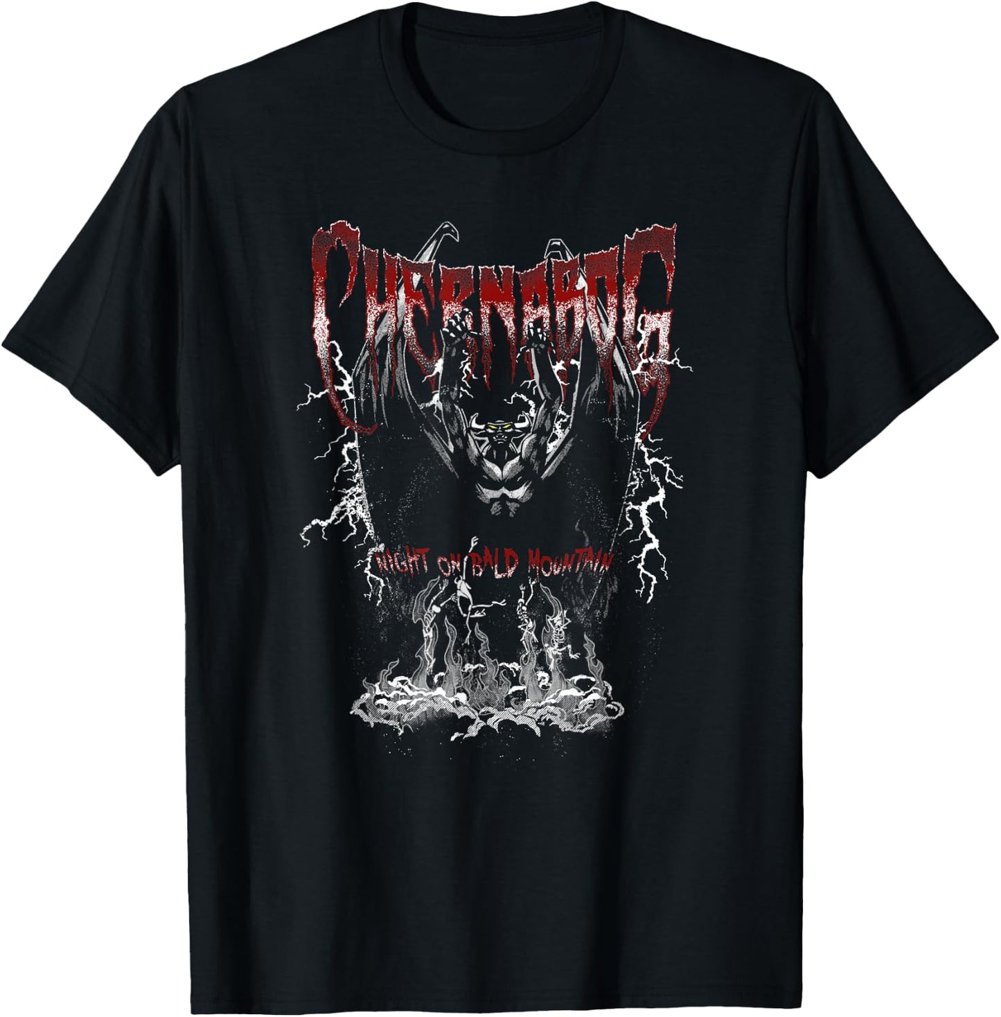 Disney Villains Chernabog Night On Bald Mountain Alternate T-Shirt - T-Shirt | Black