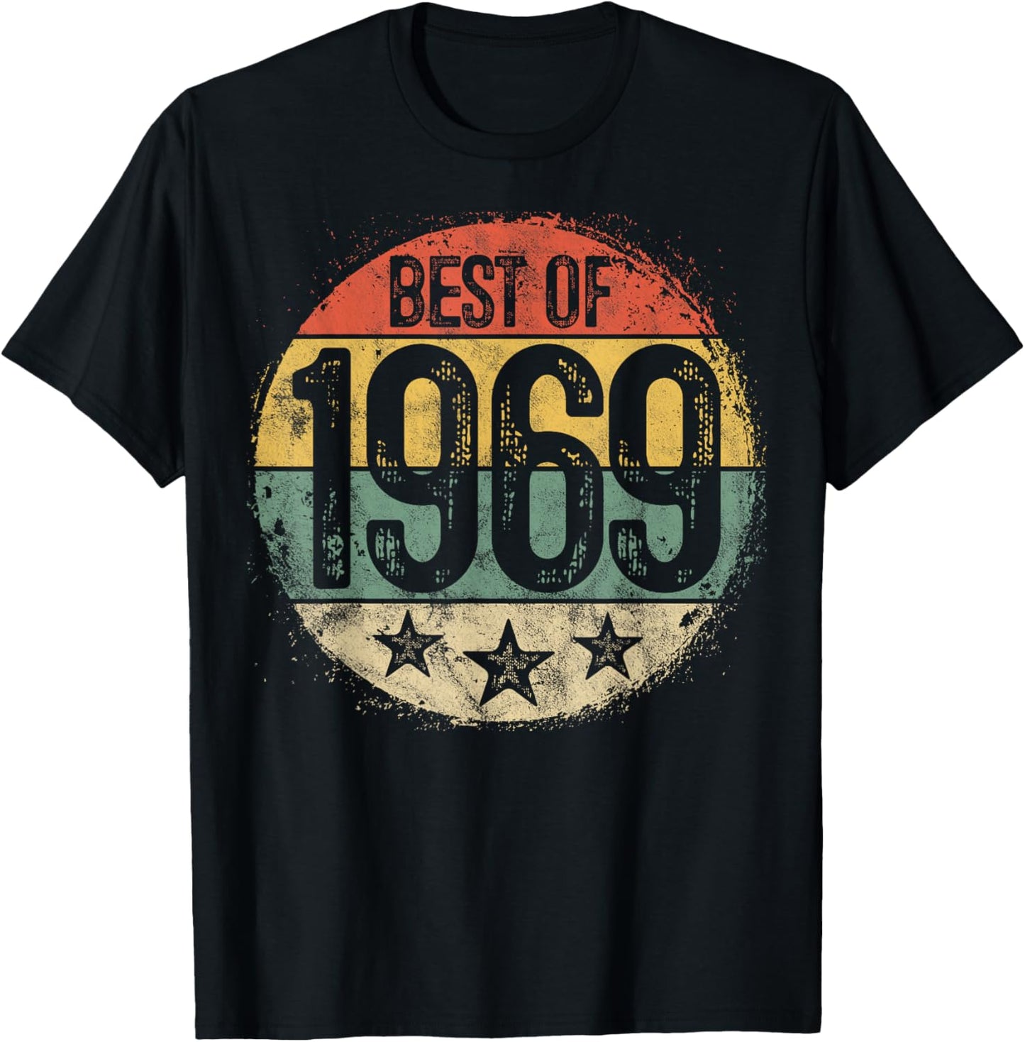 Best Of 1969 56th Birthday Gifts Women 56 Year Old T-Shirt - T-Shirt | Black