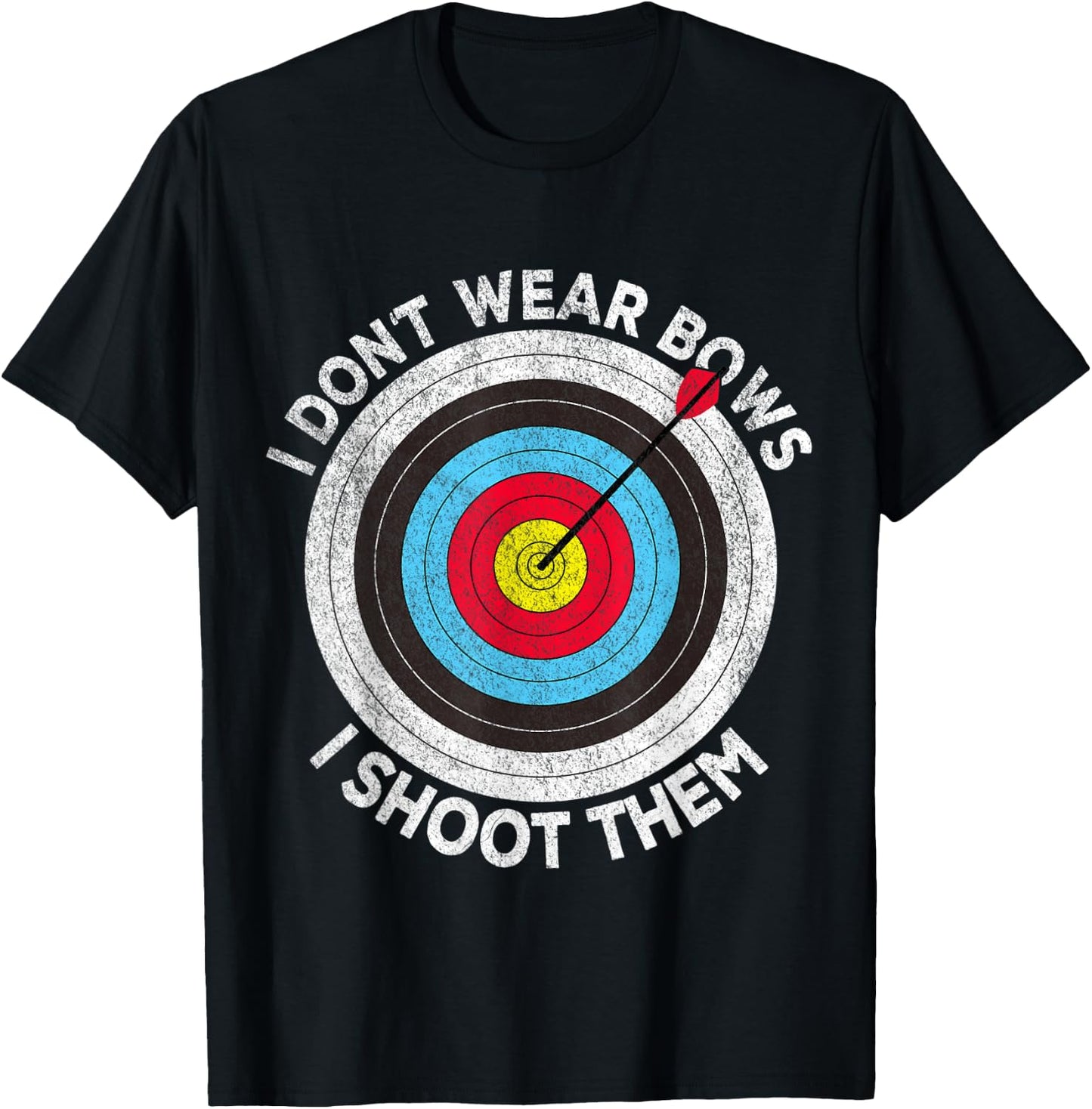 Funny Archery Archer Bow Shooting Bow Hunting For Girls T-Shirt - T-Shirt | Black
