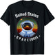 United States Space Force Zero Gravity T-Shirt - T-Shirt | Black