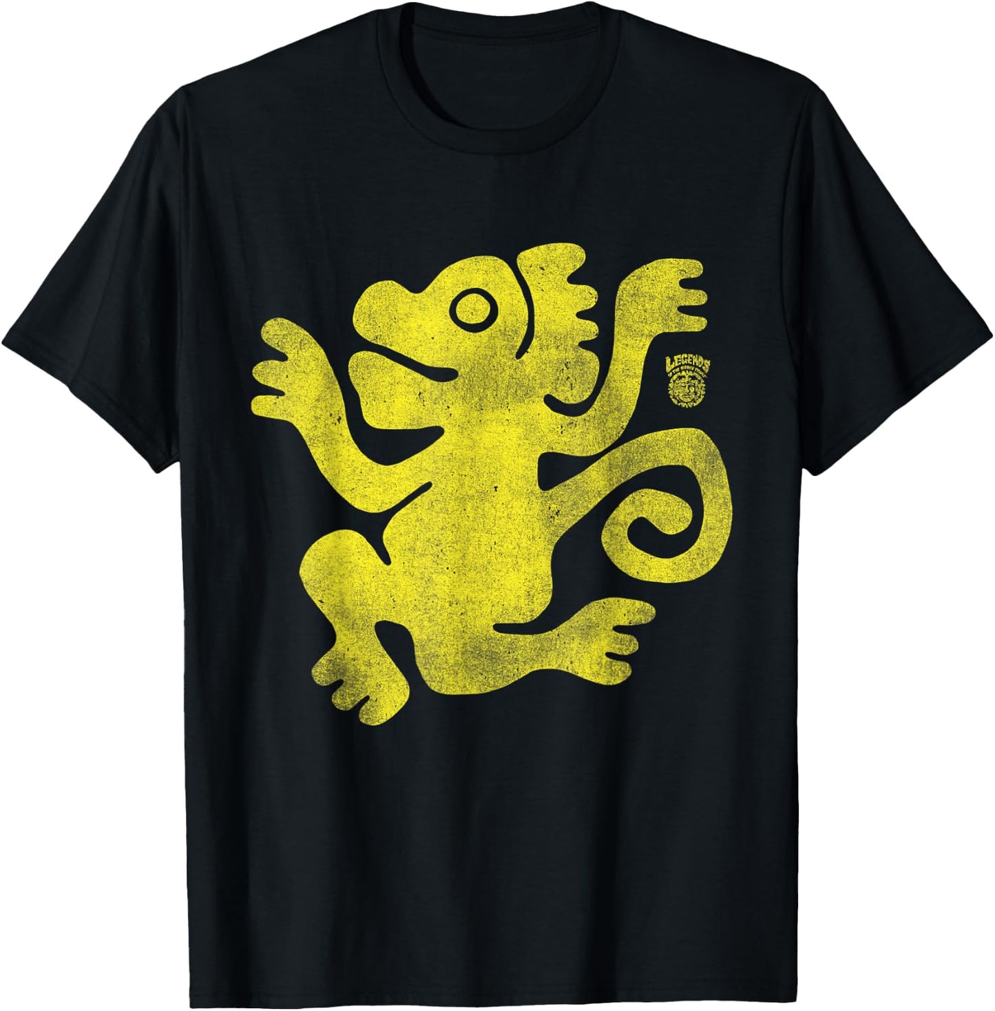 Legends of The Hidden Temple Green Monkeys T-Shirt - T-Shirt | Black