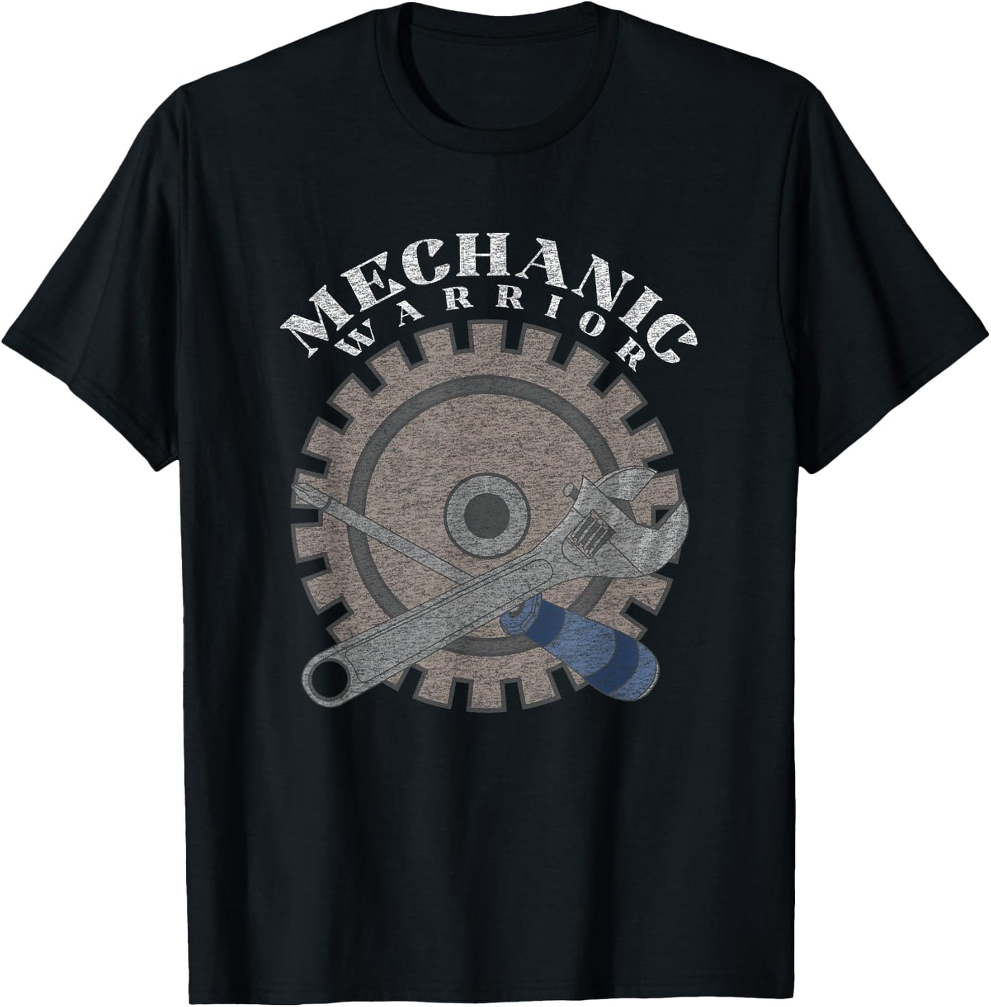 Funny Mechanic Auto Repair Vintage Graphic T-Shirt - T-Shirt | Black