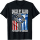 Greek by Blood American by Birth Patriot by Choice Flag T-Shirt - T-Shirt | Black