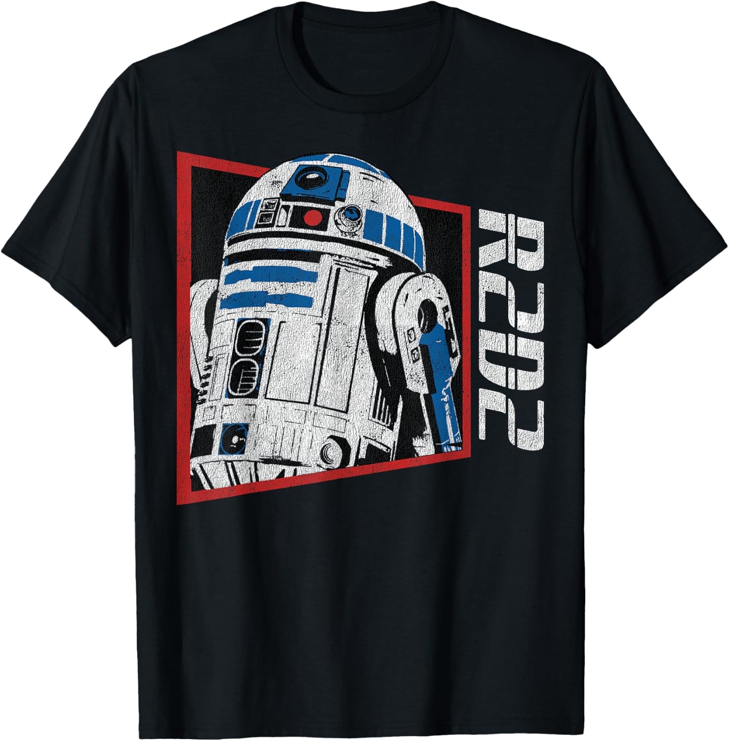 Star Wars R2-D2 Retro Droid T-Shirt - T-Shirt | Black