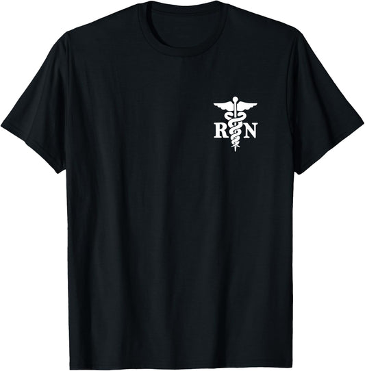 Registered Nurse Healthcare Hospital Nurse - Rn T-Shirt - T-Shirt | Black