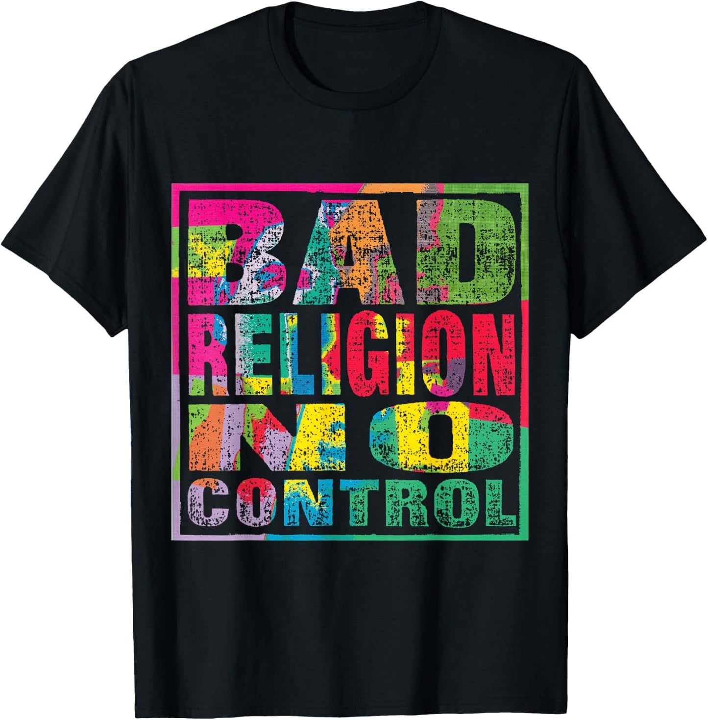 Bad Religion - Official Merchandise - No Control Small T-Shirt - T-Shirt | Black