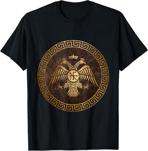 Byzantine Empire Symbol of Constantinople and the Emperor T-Shirt - T-Shirt | Black