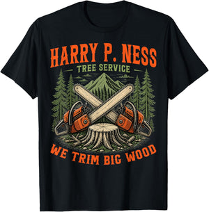 Funny Adult Humor Harry P Ness Innuendo Joke Gag Gifts T-Shirt - T-Shirt | Black