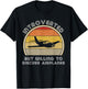 Plane Aviation Men Introverted Willing To Discuss Airplanes T-Shirt - T-Shirt | Black