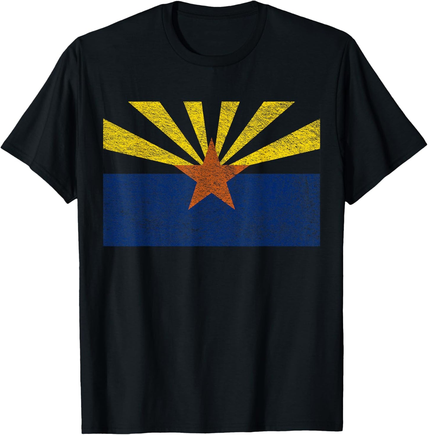 Arizona State Flag T-Shirt - T-Shirt | Black