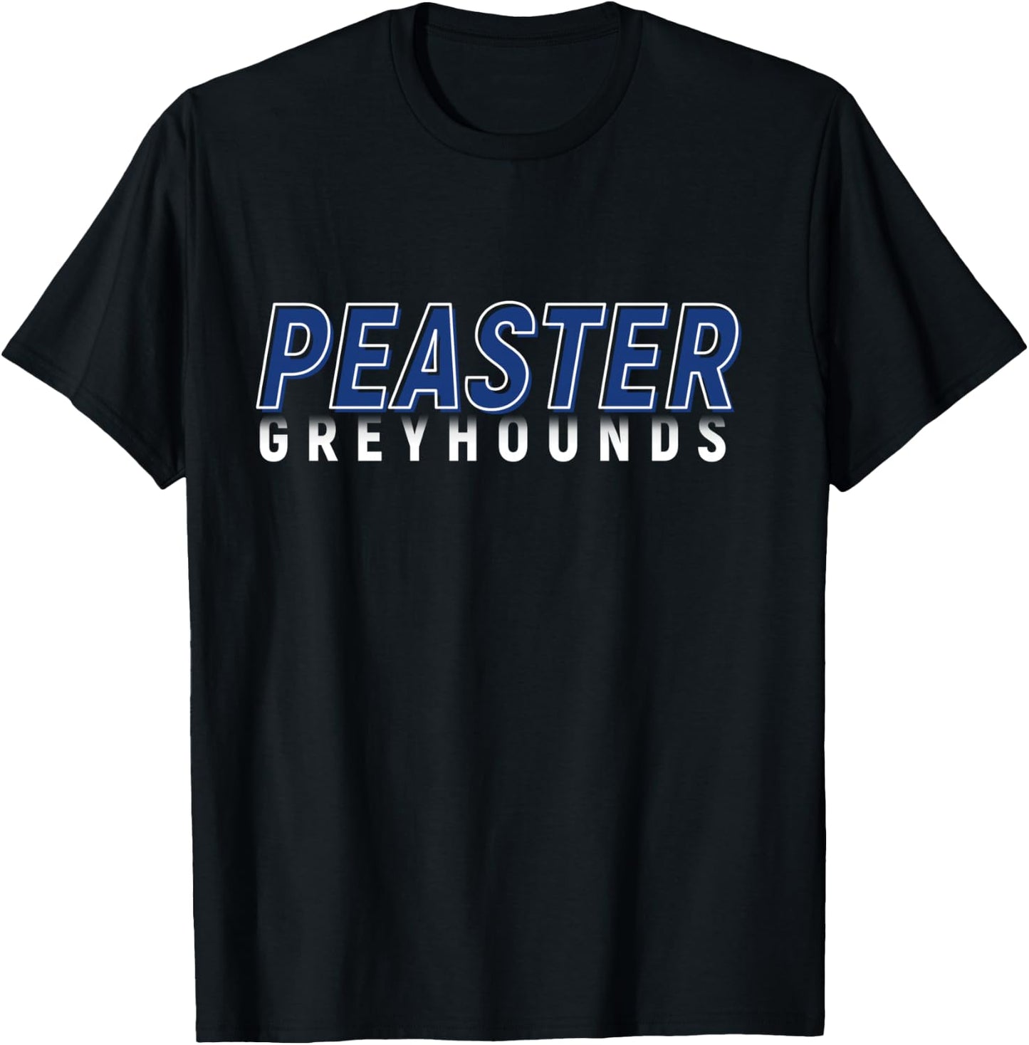 Peaster Texas Peaster Greyhounds T-Shirt - T-Shirt | Black