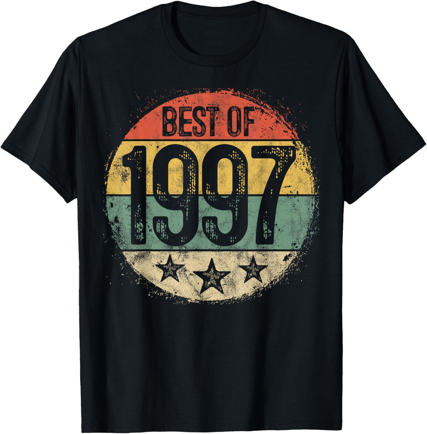 Best of 1997 28th Birthday Gifts Women 28 Year Old T-Shirt - T-Shirt | Black