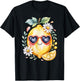 Cute Lemons Fruit Girls & Women Who Adore Loves Lemon T-Shirt - T-Shirt | Black