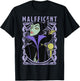 Disney Sleeping Beauty Maleficent Old School Poster T-Shirt - T-Shirt | Black