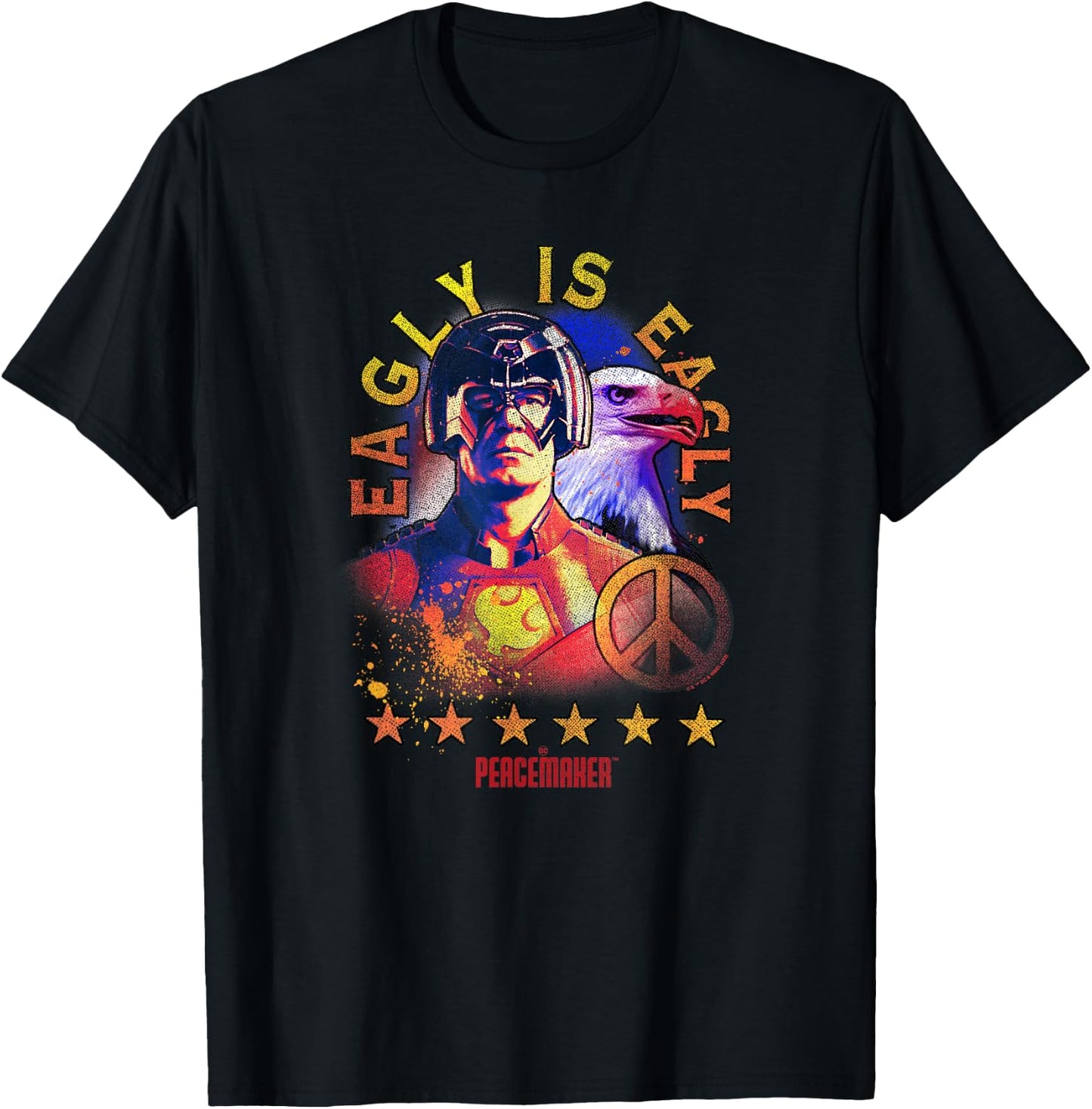 Peacemaker Eagly is Eagly Poster T-Shirt - T-Shirt | Black