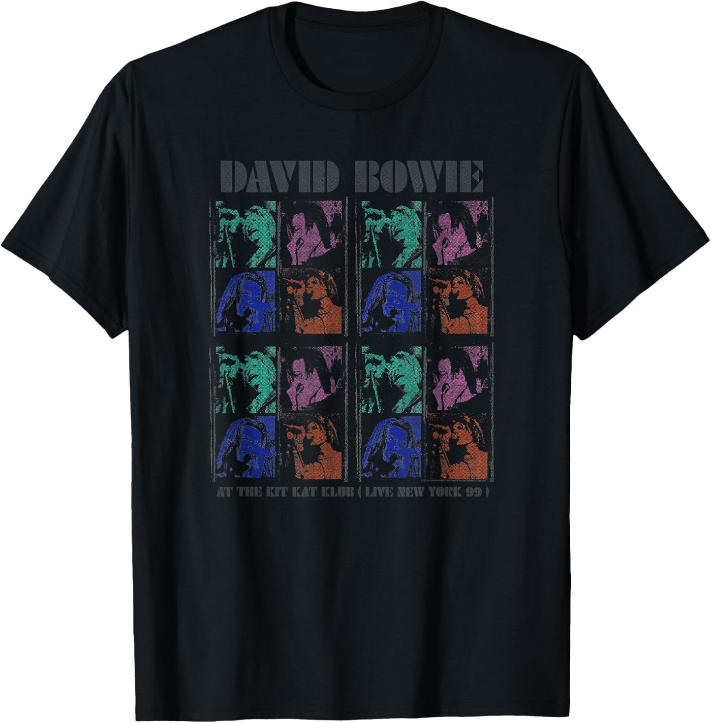 David Bowie - Kit Kat Klub New York 1999 T-Shirt - T-Shirt | Black