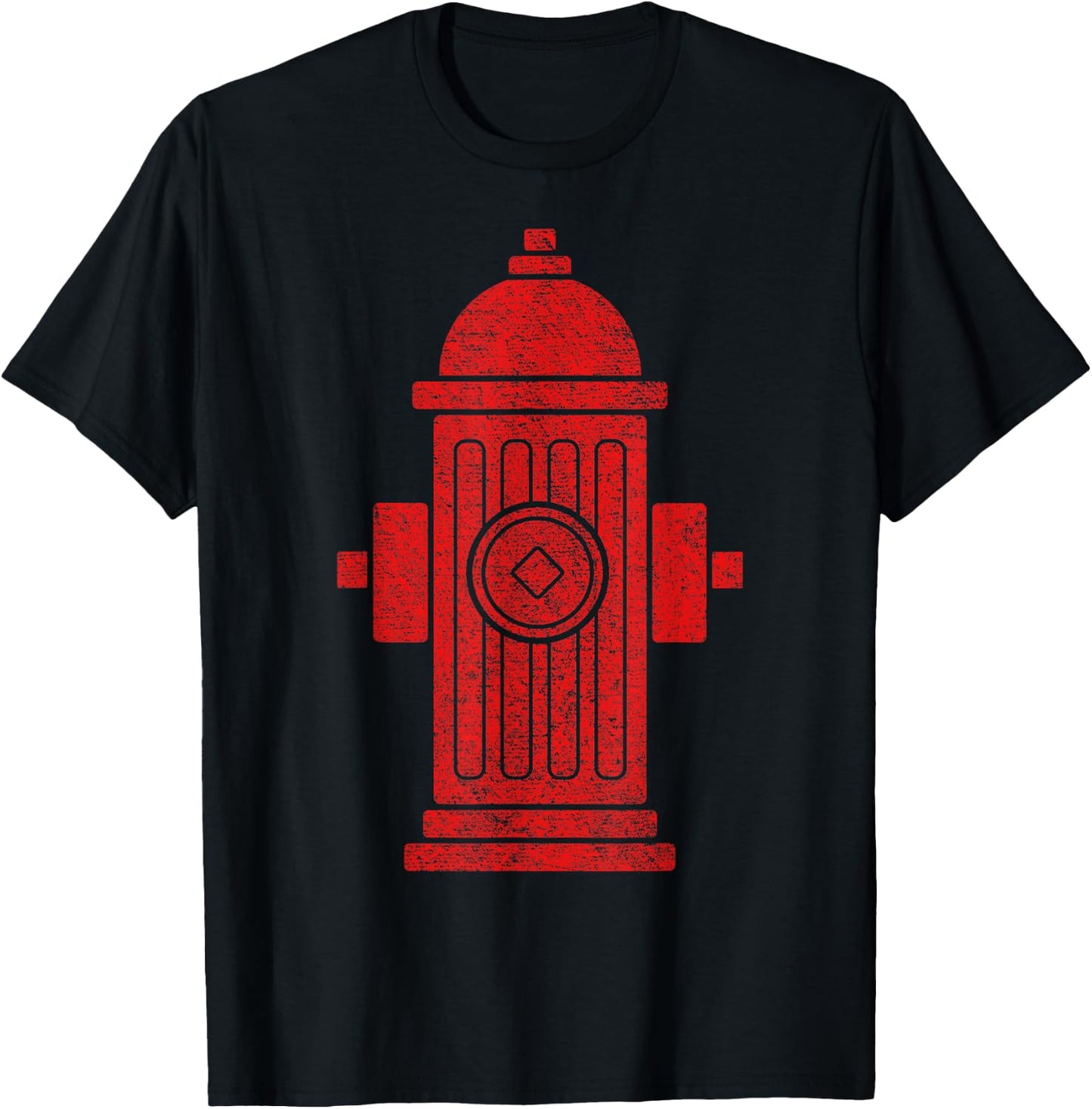 Fire Hydrant Halloween Costume Pretend I'm a Fire Hydrant T-Shirt - T-Shirt | Black