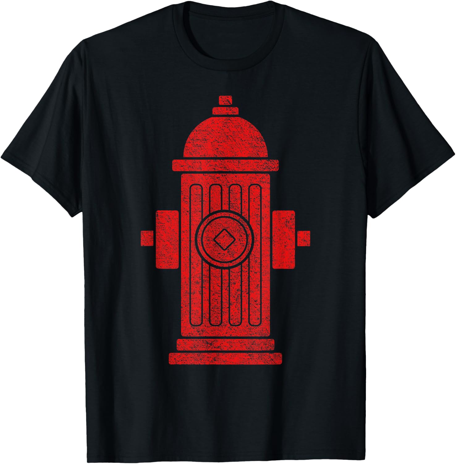 Fire Hydrant Halloween Costume Pretend I'm a Fire Hydrant T-Shirt - T-Shirt | Black