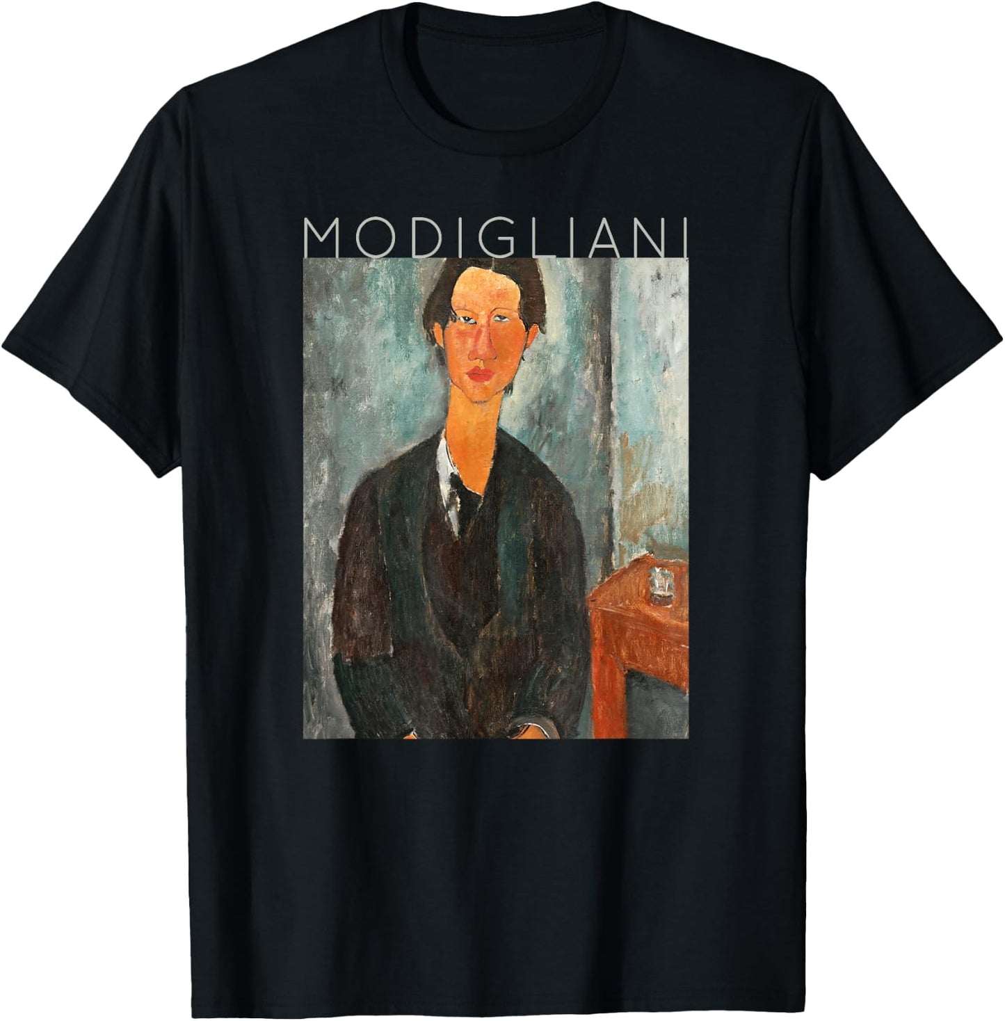 Amedeo Modigliani Chaim Soutine Painting Ideas for Artists T-Shirt - T-Shirt | Black