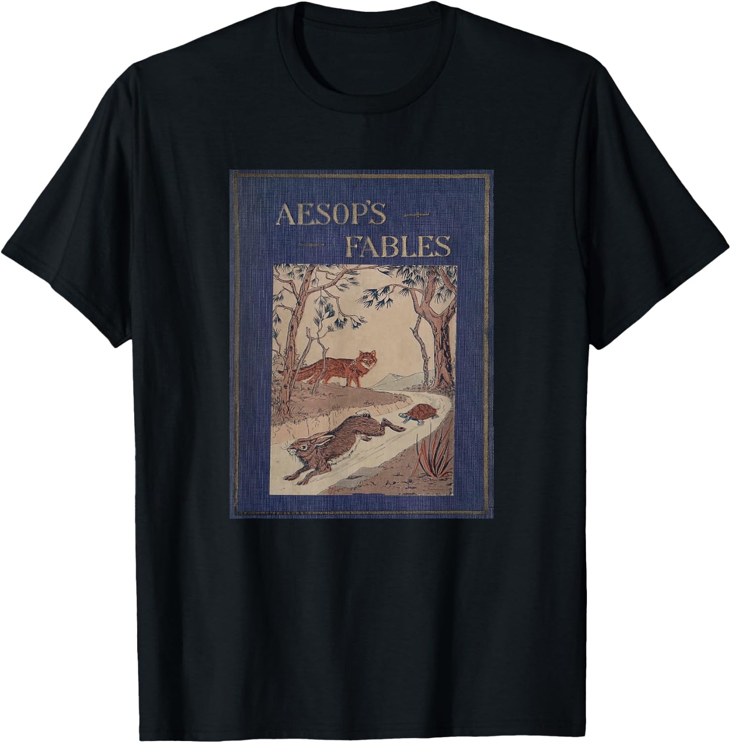 Aesop's Fables (1925) T-Shirt - T-Shirt | Black