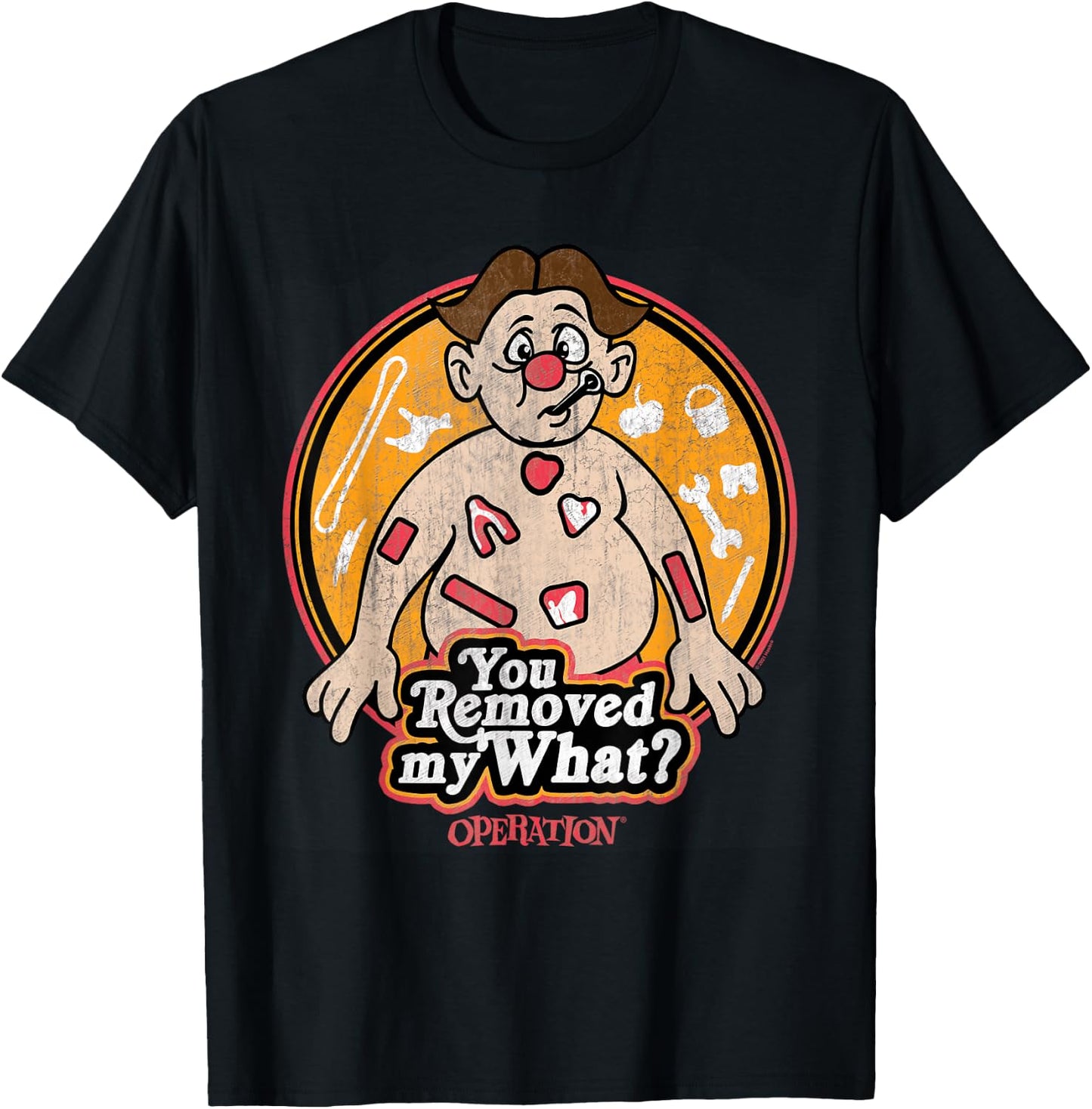Operation Confused Operation Patient T-Shirt - T-Shirt | Black