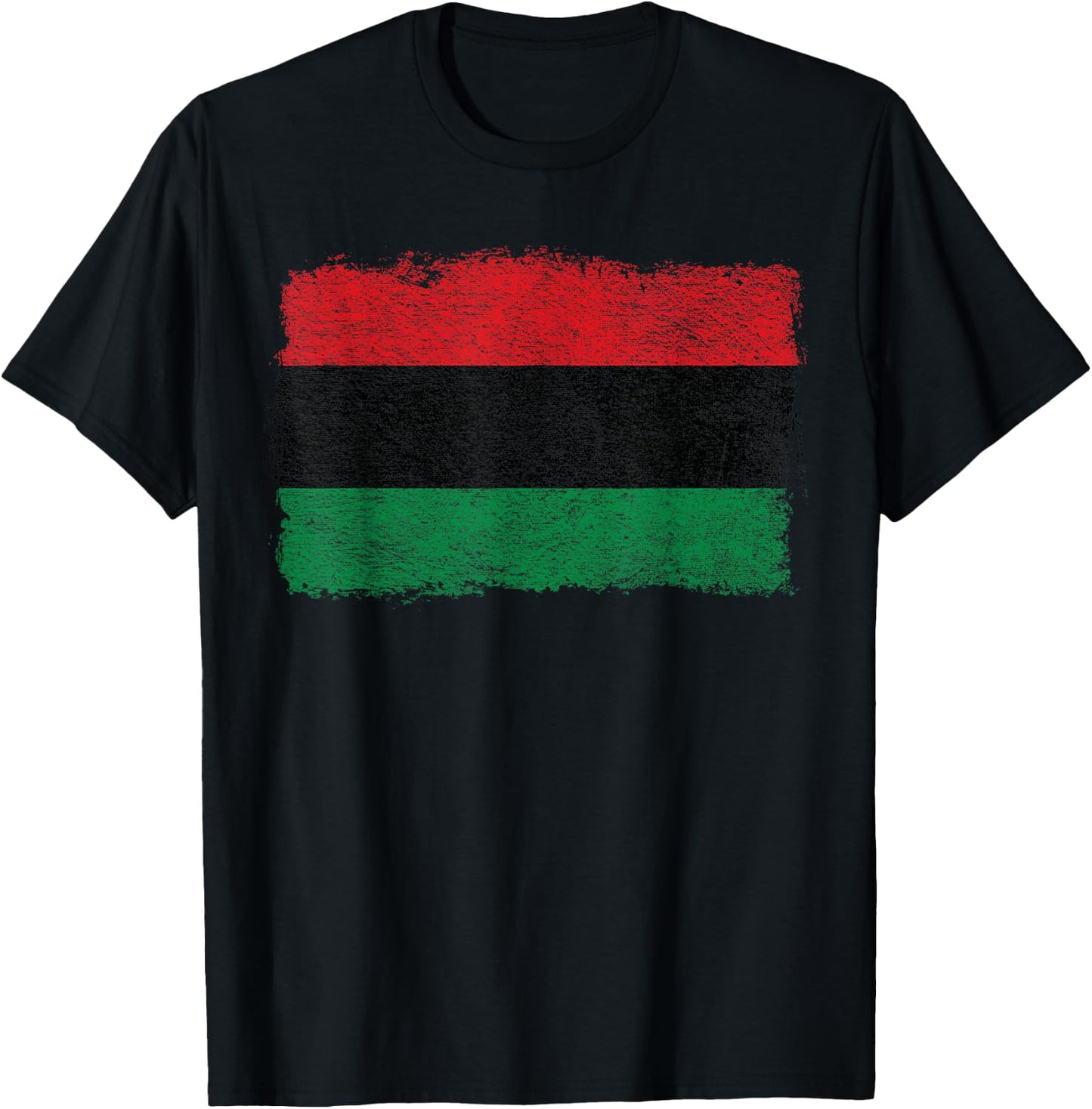 PAN African Flag Black Liberation Banner Black Pride T-Shirt - T-Shirt | Black