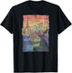 Disney Pixar Ratatouille Remy City View Poster T-Shirt - T-Shirt | Black