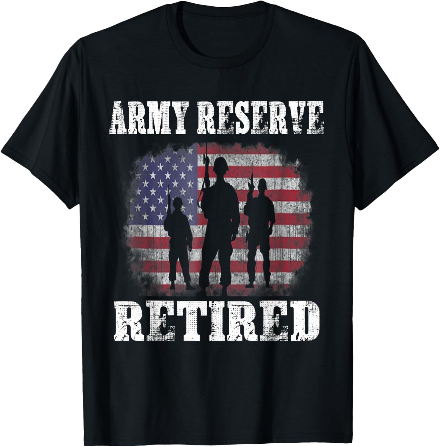 Army reserve retired T-Shirt - T-Shirt | Black