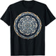 Sacred Fractal Geometry Art To Spread Good Vibe T-Shirt - T-Shirt | Black