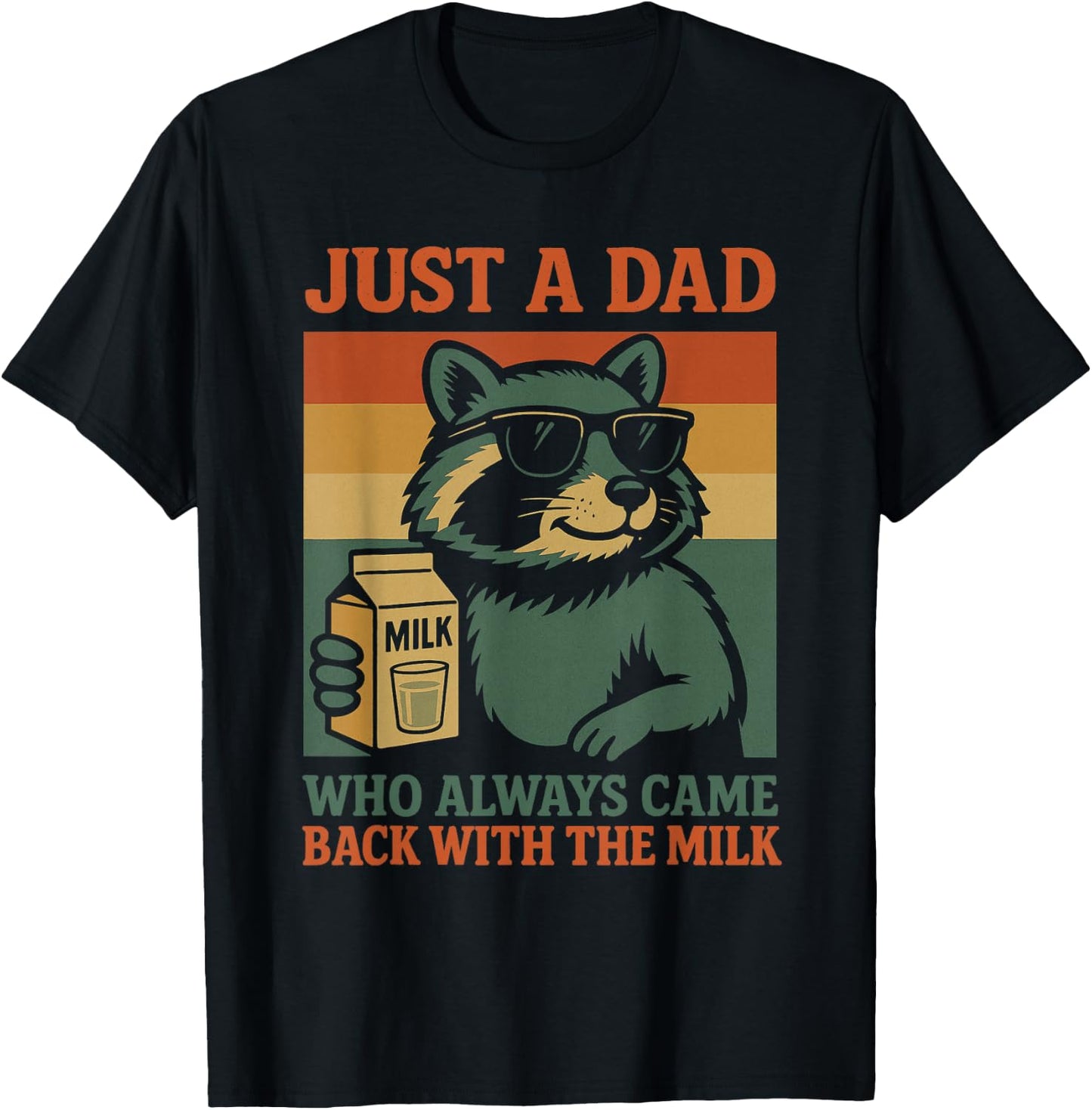 Funny Father Dad Gifts Men From Daughter Father's Day Dad T-Shirt - T-Shirt | Black