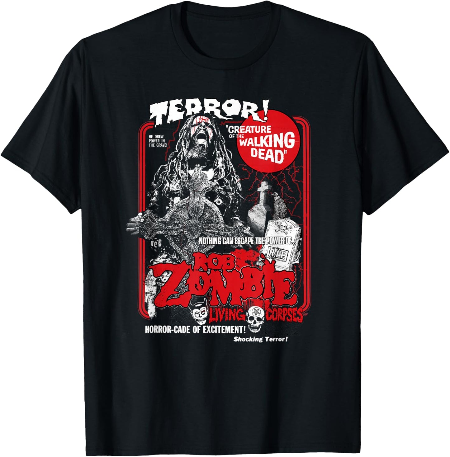 Rob Zombie – Creature Of The Walking Dead T-Shirt - T-Shirt | Black