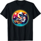 Astronaut Playing Chess in Space Boys Girls Kids T-Shirt - T-Shirt | Black