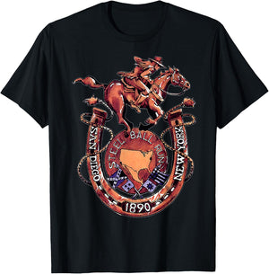 Steel Ball Race Horse T-Shirt - T-Shirt | Black