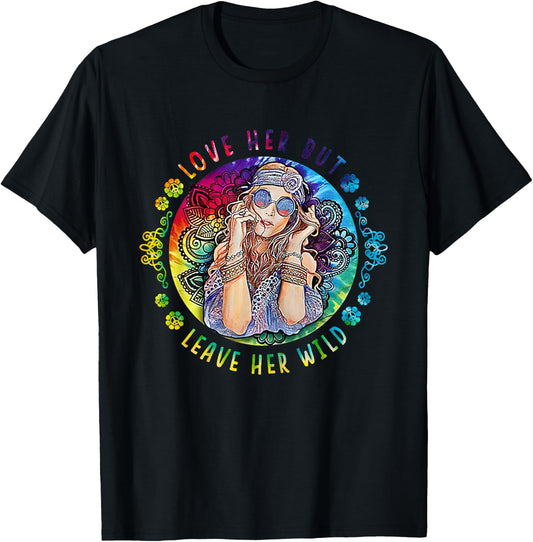 Love Her But Leave Her Wild Apparel T-Shirt - T-Shirt | Black