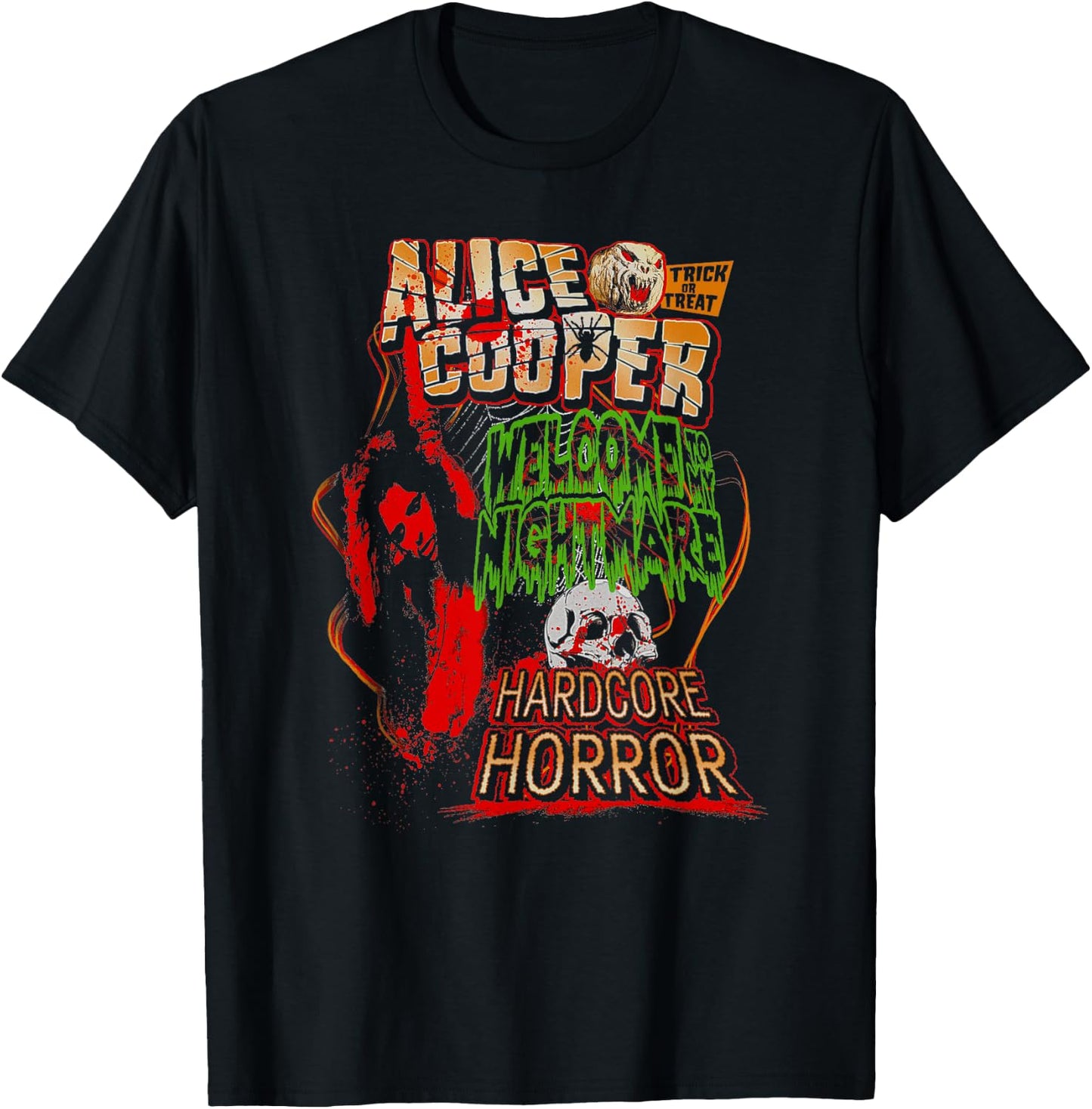 Alice Cooper – Hardcore Halloween T-Shirt - T-Shirt | Black