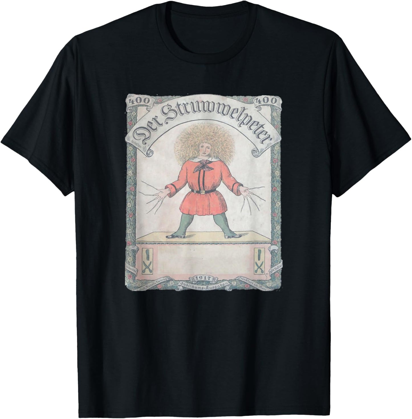 Der Struwwelpeter T-Shirt - T-Shirt | Black