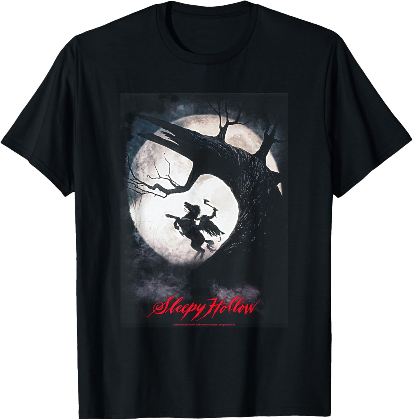Sleepy Hollow Poster T-Shirt - T-Shirt | Black